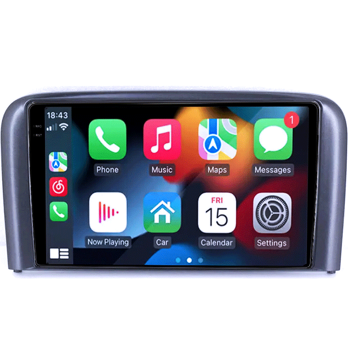 Navigatie dedicata Volvo S80, 8GB RAM 128GB ROM, Octacore, Platforma TS18, Android 14, Display QLED 9", Suporta camera 360", DSP, Carplay&Android Auto, SIM 4G, Ventilator Activ [10]