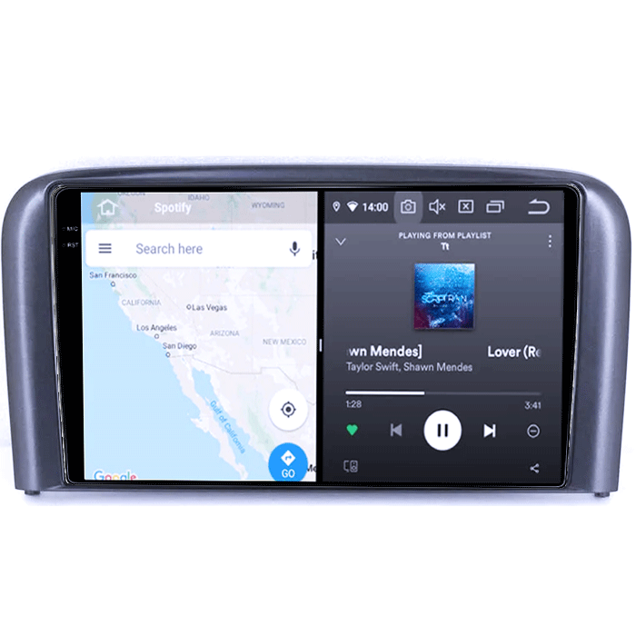 Navigatie dedicata Volvo S80, 8GB RAM 128GB ROM, Octacore, Platforma TS18, Android 14, Display QLED 9", Suporta camera 360", DSP, Carplay&Android Auto, SIM 4G, Ventilator Activ [8]