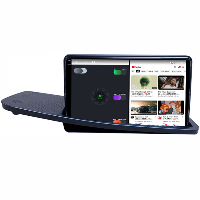 Navigatie dedicata Volvo V70 2007-2012, 4GB RAM 32GB ROM, Octacore, Android 14, Display QLED 1K 9", DSP, Carplay&Android Auto, SIM 4G, Bluetooth, Ventilator Activ [3]