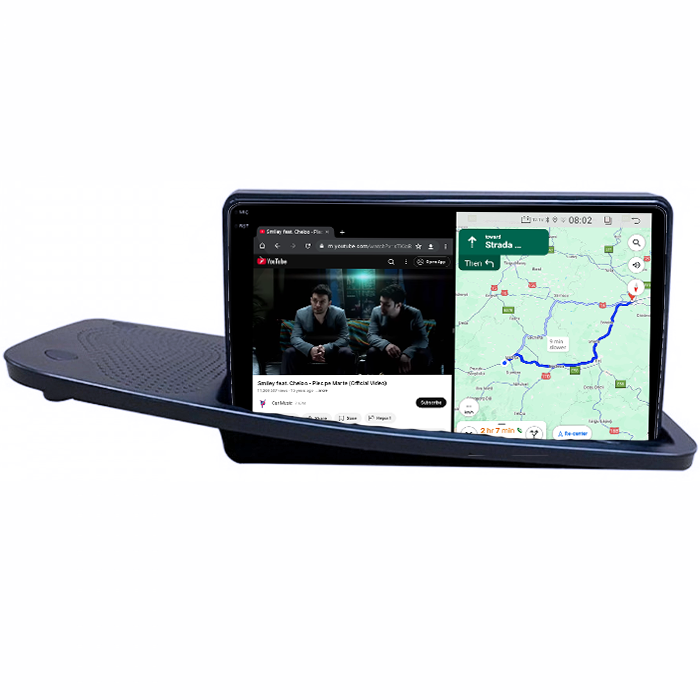 Navigatie dedicata Volvo V70 2007-2012, 4GB RAM 64GB ROM, Quadcore, Android 14, Display QLED 1K, 9", DSP, Carplay&Android Auto, Suport camere AHD [5]