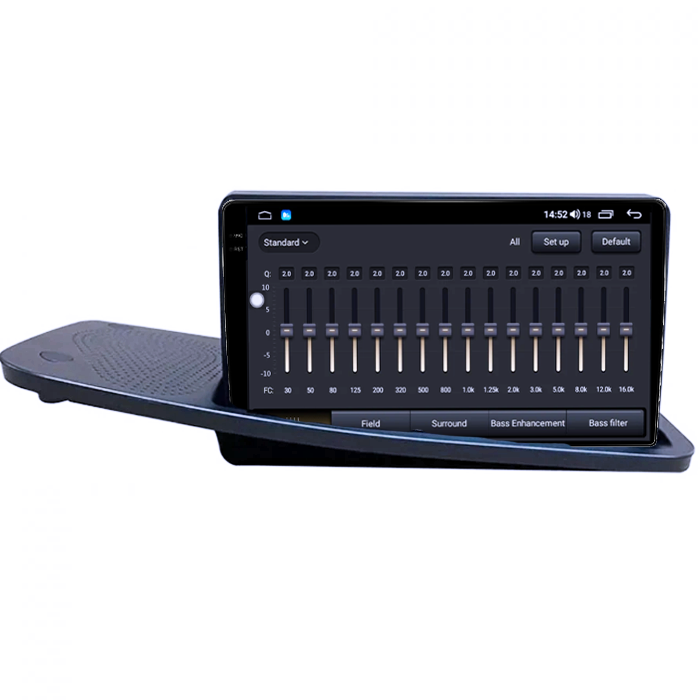 Navigatie dedicata Volvo V70 2007-2012, 8GB RAM 128GB ROM, Octacore, Platforma 7862, Android 14, Display QLED 9" 2K, Suporta camera 360", DSP, Carplay&Android Auto, S [2]