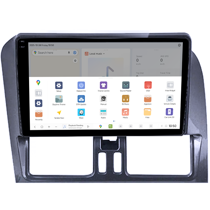 Navigatie dedicata Volvo XC60 2008-2014, DUDU3, 4GB RAM 64GB ROM, Octacore, Platforma 8581, Android, Display QLED 9", DSP, Carplay&AndroidAuto [3]