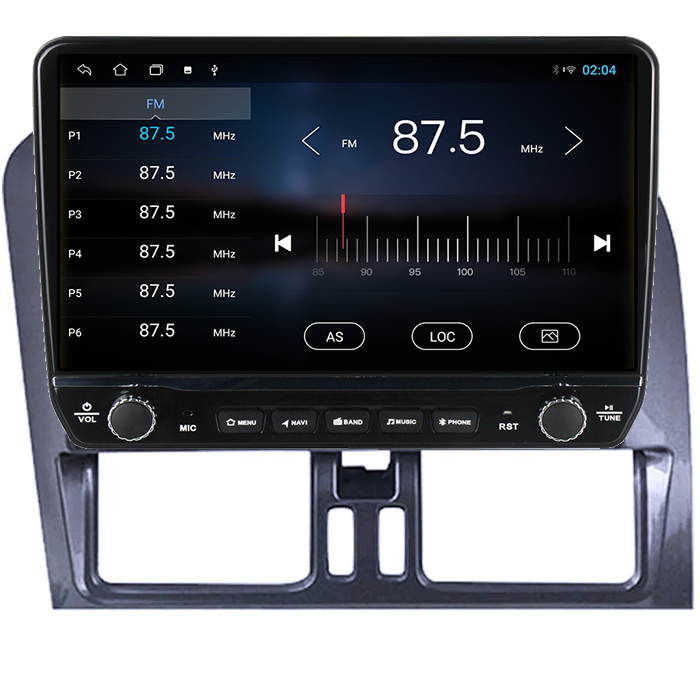 Navigatie dedicata Volvo XC60 Tesla cu butoane rotative model 2024, 4GB RAM 64GB ROM, Procesor Quadcore, Android 14, Display QLED 10", DSP, Carplay&Android Auto [3]