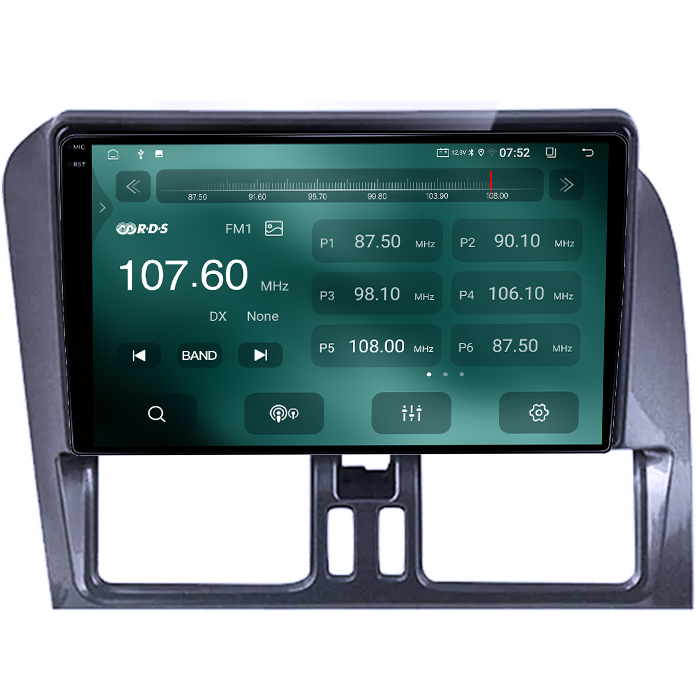 Navigatie dedicata Volvo XC60 2008-2014, 4GB RAM 64GB ROM, Quad Core, Display 9" QLED 1K, Carplay, Android 14, Bluetooth, Magazin Play, Suport Camere AHD [4]