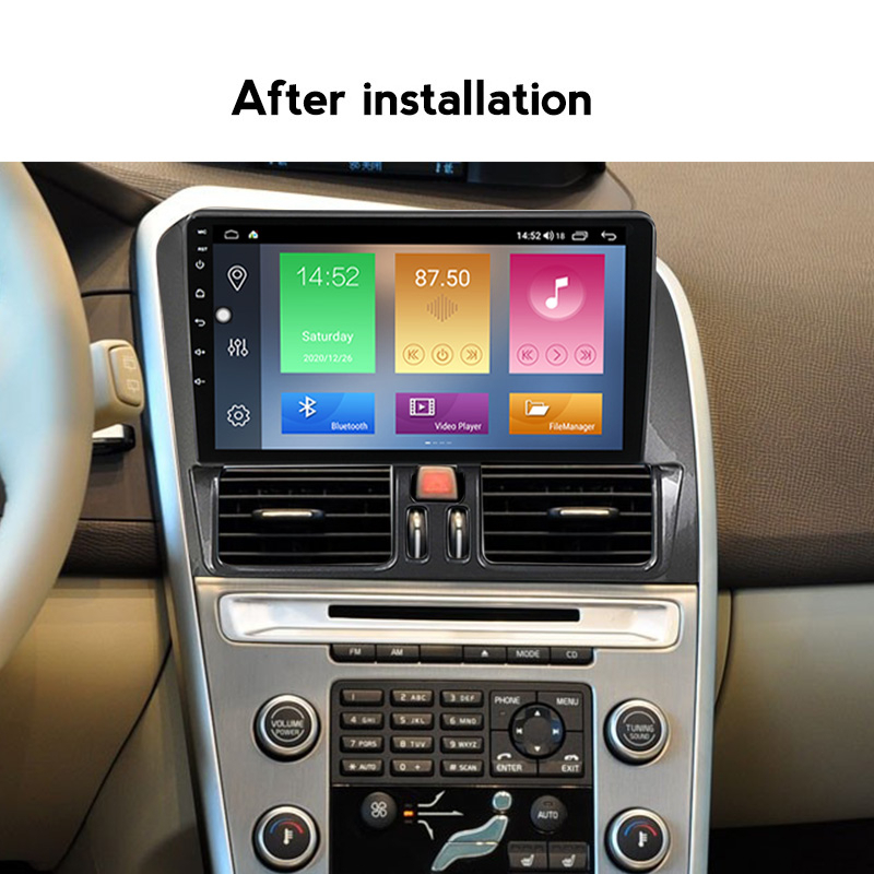 Navigatie dedicata Volvo XC60 2008-2014, 8GB RAM 128GB ROM, Octacore, Platforma TS18, Android 13, Display QLED 9”, Suporta camera 360º, DSP, Carplay&Android Auto, SIM 4G, Ventilator Activ [2]