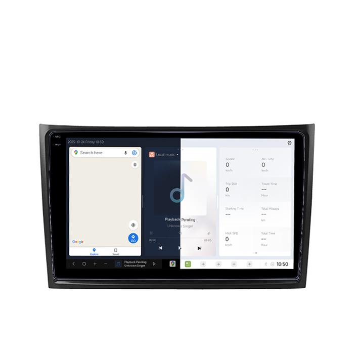 Navigatie dedicata Volvo XC90 2002-2014, DUDU3, 4GB RAM 64GB ROM, Octacore, Platforma 8581, Android, Display QLED 9", DSP, Carplay&AndroidAuto [2]