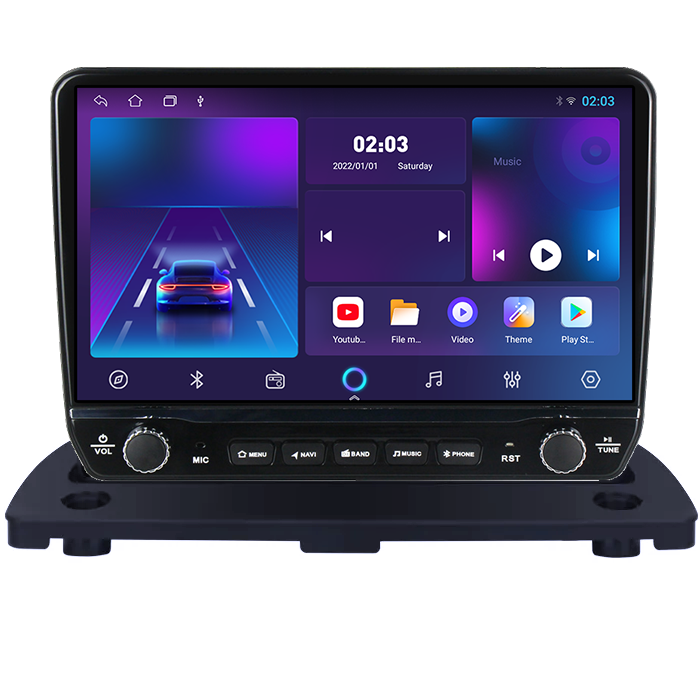 Navigatie dedicata Volvo XC90 2002-2014 Tesla cu butoane rotative model 2024, 4GB RAM 64GB ROM, Procesor Quadcore, Android 14, Display QLED 10", DSP, Carplay&Android Auto [5]