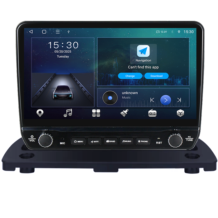 Navigatie dedicata Volvo XC90 2002-2014 Tesla cu butoane rotative model 2024, 4GB RAM 64GB ROM, Procesor Quadcore, Android 14, Display QLED 10", DSP, Carplay&Android Auto [6]