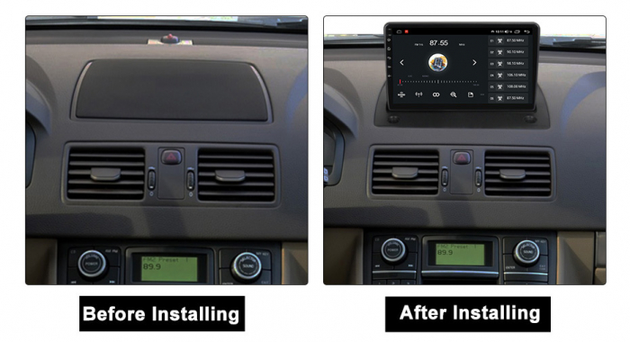 Navigatie dedicata Volvo XC90 2002-2014, 4 GB RAM 32 ROM, Android 13, Display QLED, 9", DSP, Carplay, Android Auto, Internet, Youtube, Waze, WI-FI, USB, Bluetooth [5]