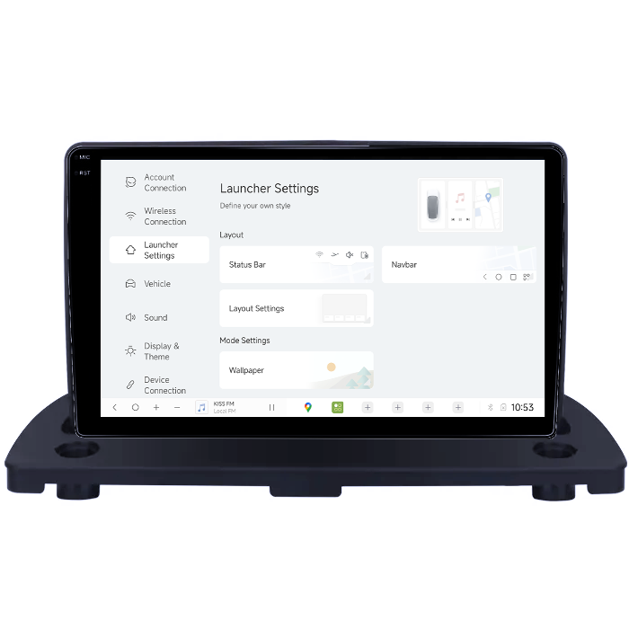 Navigatie dedicata Volvo XC90, DUDU3, 4GB RAM 64GB ROM, Octacore, Platforma 8581, Android, Display QLED 9", DSP, Carplay&AndroidAuto [5]
