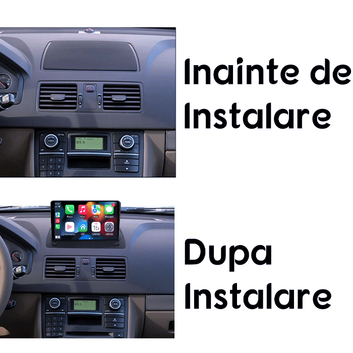 Navigatie dedicata Volvo XC90, 4GB RAM 64GB ROM, Procesor Qualcomm Octacore, Android 14, Rezolutie 2K, Display QLED 9", DSP, Carplay&Android Auto, SIM 4G [5]
