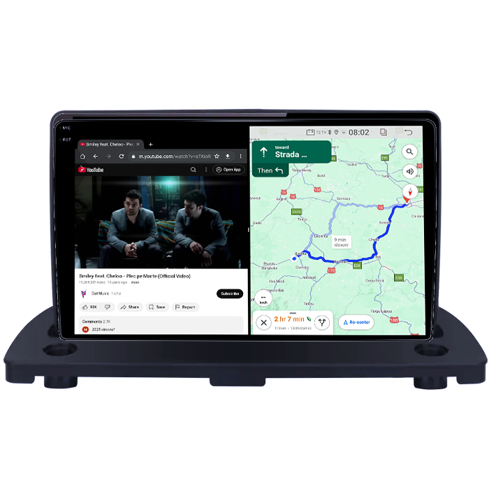 Navigatie dedicata Volvo XC90, 4GB RAM 64GB ROM, Quadcore, Android 14, Display QLED 1K, 9", DSP, Carplay&Android Auto, Suport camere AHD [5]