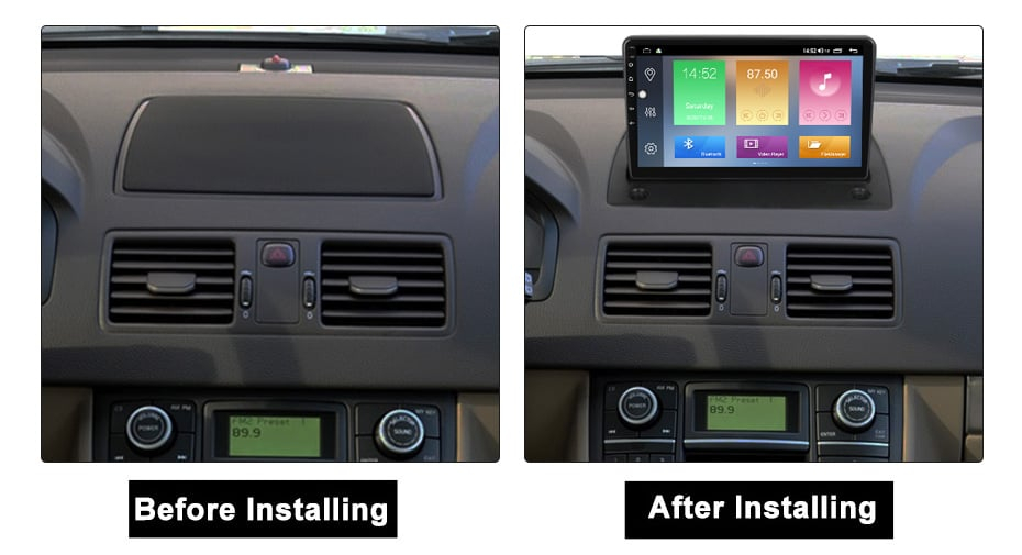 Navigatie dedicata Volvo XC90, 8GB RAM 128GB ROM, Octacore,Android 13, Display QLED 9”, Suporta camera 360º, DSP, Carplay&Android Auto, SIM 4G, Ventilator Activ [2]