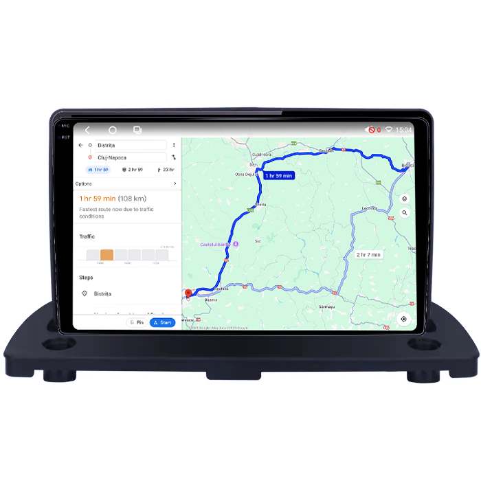 Navigatie dedicata Volvo XC90, 8GB RAM 128GB ROM, Octacore,Android 14, Display QLED 9", Suporta camera 360", DSP, Carplay&Android Auto, SIM 4G, Ventilator Activ [2]