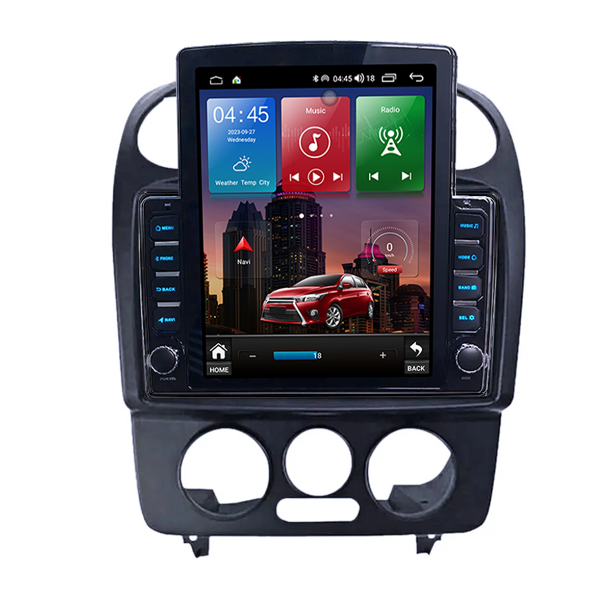 Navigatie dedicata Volkswagen Beetle 1998-2011 Tesla Style, 4GB RAM 64GB ROM, Procesor Quadcore, Android, Display QLED 9.7", DSP, Carplay&Android Auto [2]