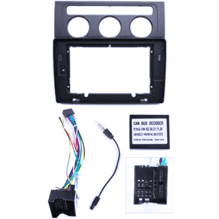 Navigatie dedicata VW Caddy 3 2004-2010 , Tesla Style, ANDROID 13, 10 inch , 4GB RAM 64GB ROM, Internet, Aplicatii, Waze, GPS [5]