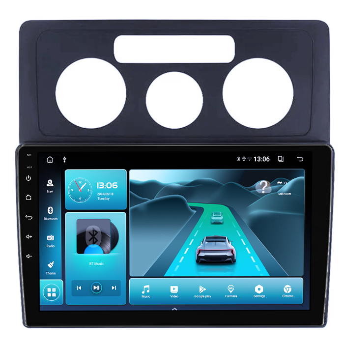 Navigatie dedicata VW Caddy 3 2004-2014, Android 14, Wireless Carplay si Android auto 2GB RAM 32 ROM, Display IPS, 10 inch, Microfon Extern [3]