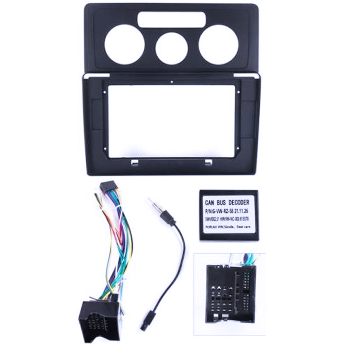 Navigatie dedicata VW Caddy 3 2004-2014, USB&Butoane fizice frontale, Android 13, Wireless Carplay si Android auto 2GB RAM 32 ROM, Display IPS, 10 inch, Microfon Extern [7]