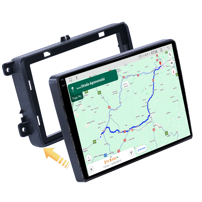 Navigatie dedicata VW Golf 5 2004-2010, 4GB RAM 64GB ROM, Quad Core, Display 10" QLED 1K, Carplay, Android 14, Bluetooth, Magazin Play, Suport Camere AHD [5]