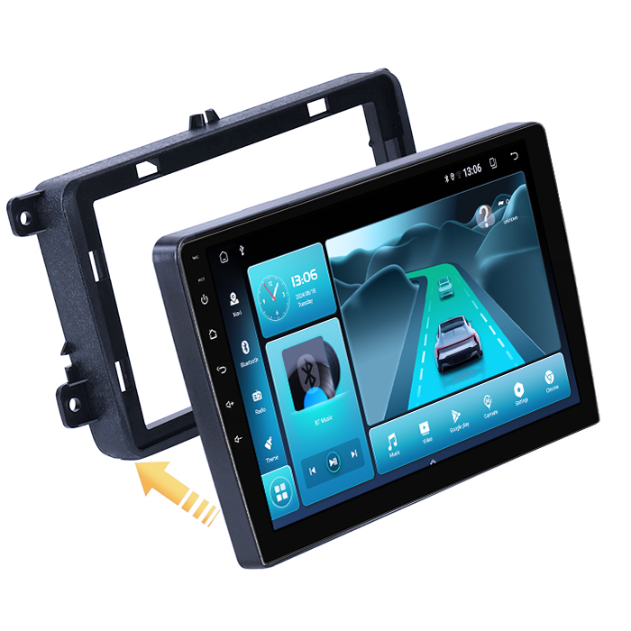 Navigatie dedicata VW Golf 5 2004-2010, 8GB RAM 128GB ROM, Octacore, Platforma TS18, Android 14, Display QLED 10”, Suporta camera 360º, DSP, Carplay&Android Auto, SIM 4G, Ventilator Activ [4]