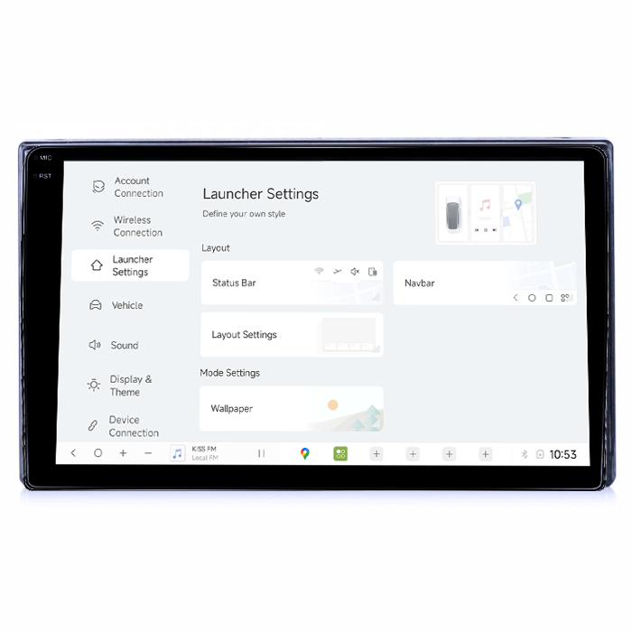 Navigatie Dedicata Volkswagen Fox 2003-2016 DUDU3, 4GB RAM 64GB ROM, Octacore, Platforma 8581, Android, Display QLED 9", DSP, Carplay&AndroidAuto [4]