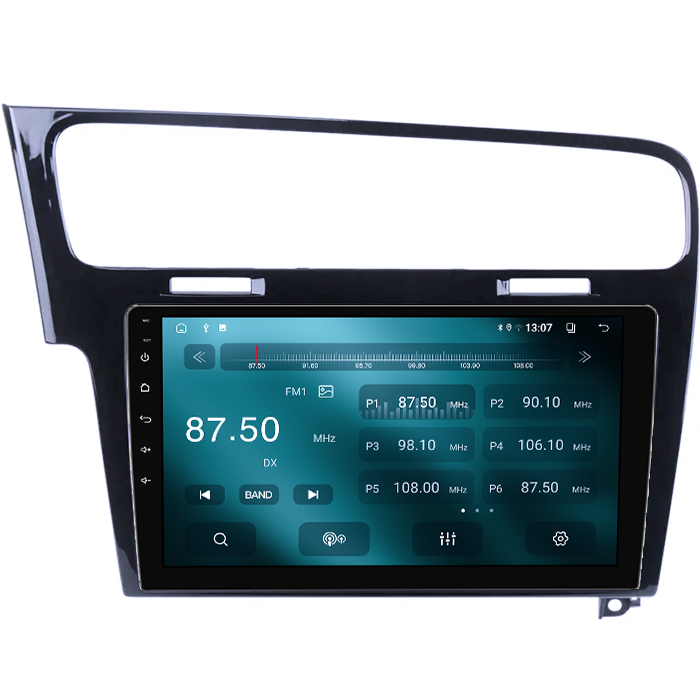 Navigatie dedicata VW Golf 7 2013-2017, Black, 8GB RAM 128GB ROM, Octacore, Platforma TS18, Android 14, Display QLED 10”, Suporta camera 360º, DSP, Carplay&Android Auto, SIM 4G, Ventilator Activ [5]