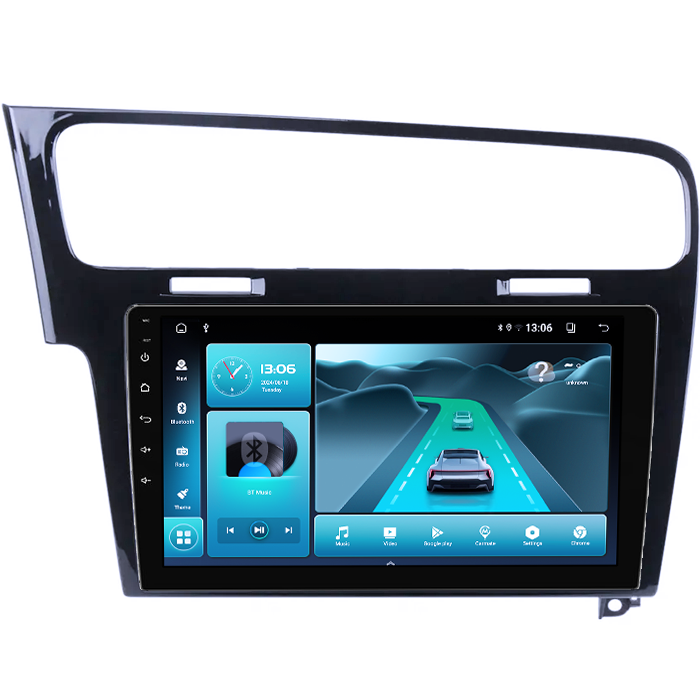 Navigatie dedicata VW Golf 7 2013-2017, Black, 8GB RAM 128GB ROM, Octacore, Platforma TS18, Android 14, Display QLED 10”, Suporta camera 360º, DSP, Carplay&Android Auto, SIM 4G, Ventilator Activ [3]