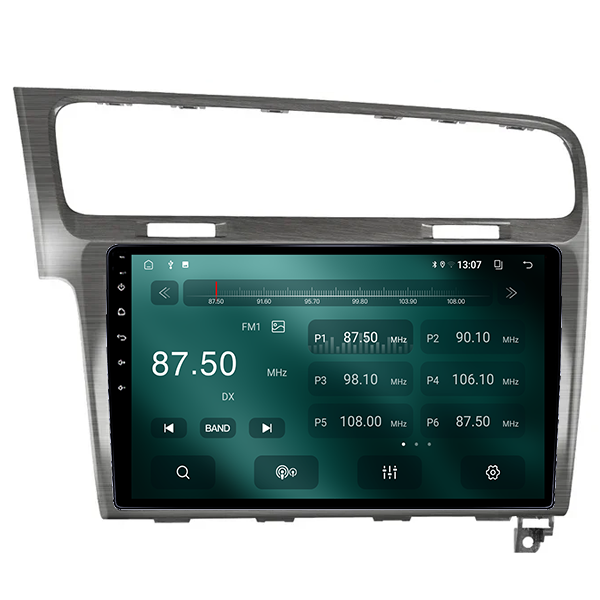 Navigatie dedicata VW Golf 7 2013-2017, Gri Sidefat, 8GB RAM 128GB ROM, Octacore, Platforma TS18, Android 14, Display QLED 10”, Suporta camera 360º, DSP, Carplay&Android Auto, SIM 4G, Ventilator Activ [3]