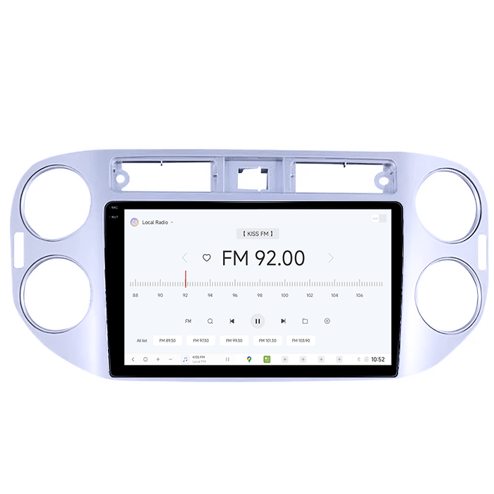 Navigatie Dedicata Volkswagen Tiguan 2007-2012 DUDU3, 4GB RAM 64GB ROM, Octacore, Platforma 8581, Android, Display QLED 9", DSP, Carplay&AndroidAuto [3]
