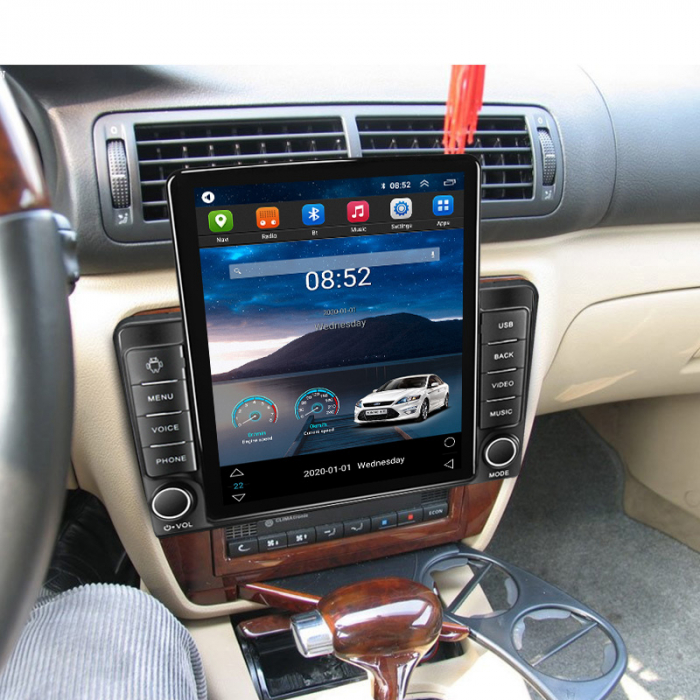 Navigatie dedicata VW Passat B5,Tesla Style, ANDROID 13,Carplay&Android Auto, 10 inch , 8+128GB, Internet, Aplicatii, Waze, GPS [4]