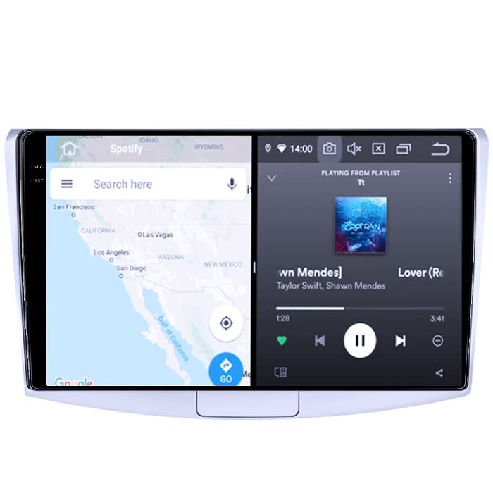 Navigatie dedicata VW Passat B6/B7/CC 2006+, 8GB RAM 128GB ROM, Octacore, Platforma TS18, Android 14, Display QLED 10", Suporta camera 360", DSP, Carplay&Android Auto, [2]