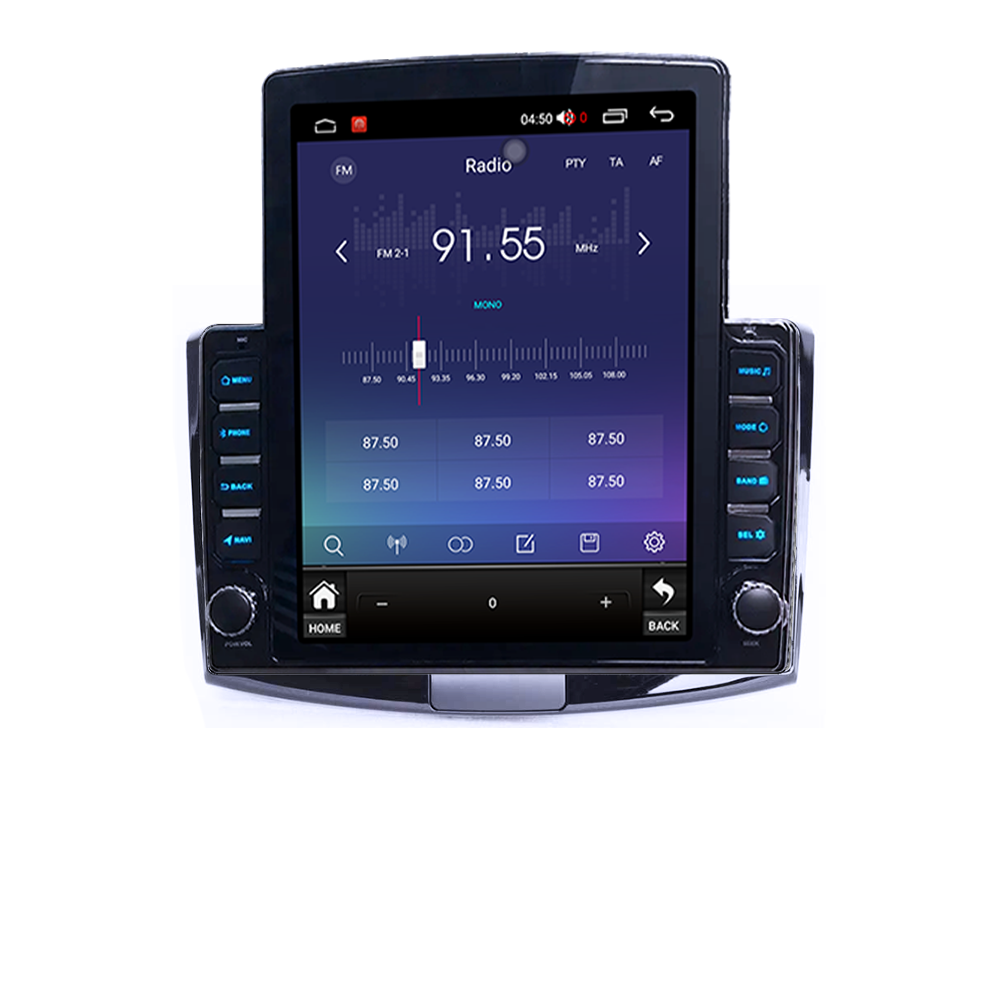 Navigatie dedicata VW Passat B6/B7/CC Negru Tesla Style, Android, Carplay&Android Auto, 10 inch , 8+128GB, Internet, Aplicatii, Waze, GPS [3]