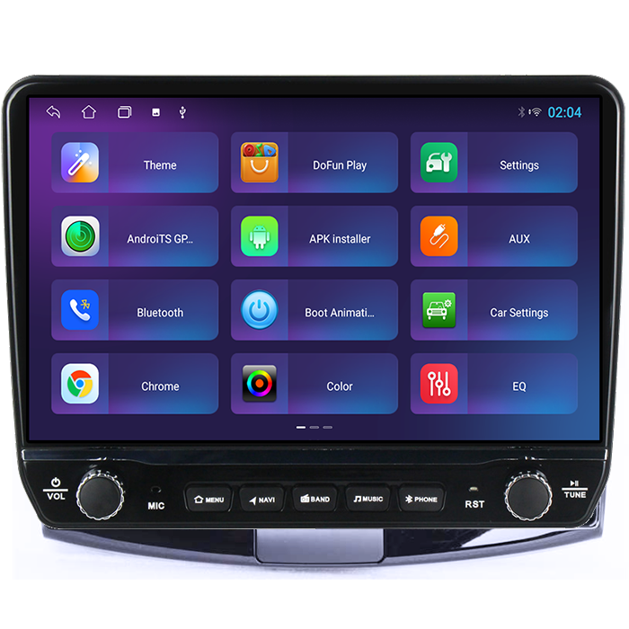 Navigatie dedicata VW Passat B6/B7/CC Negru Tesla Style model 2024, Android, Carplay&Android Auto, 10 inch , 8+128GB, Internet, Aplicatii, Waze, GPS [4]