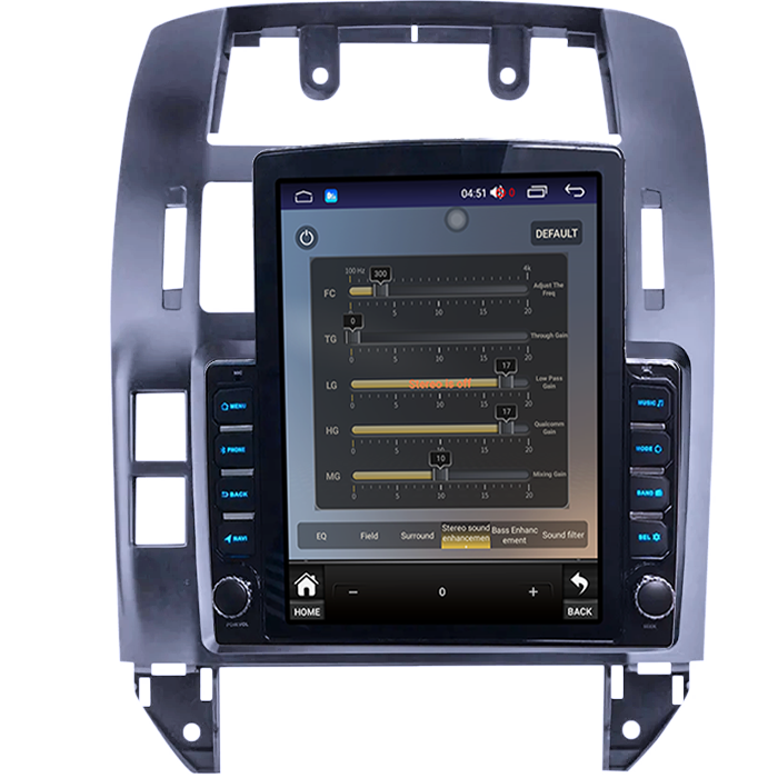 Navigatie dedicata Volkswagen Polo Mk4 2004-2009 Tesla Style, 4GB RAM 64GB ROM, Procesor Quadcore, Android, Display QLED 9.7", DSP, Carplay&Android Auto [4]