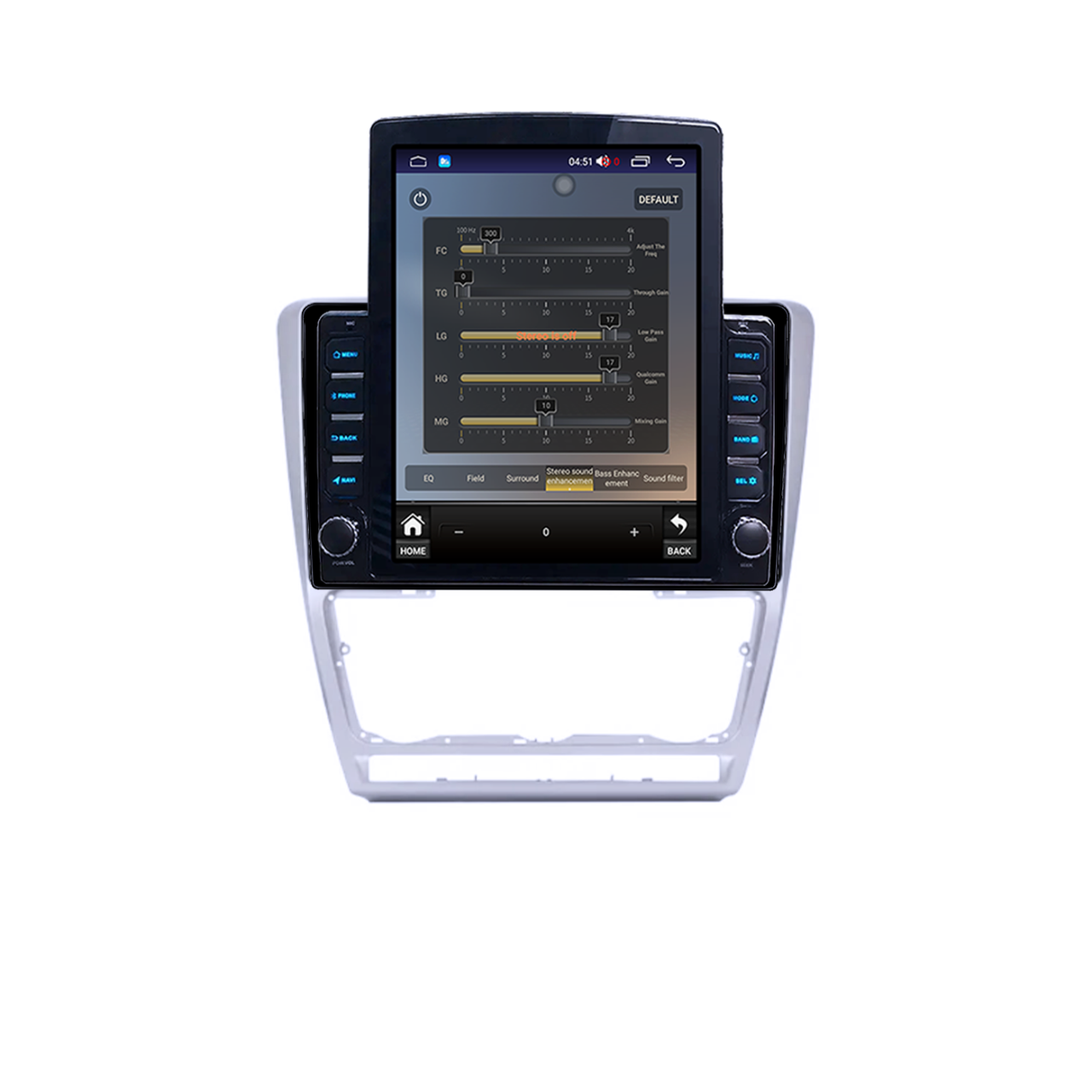 Navigatie Dedicata Skoda Octavia 2004-2013 Tesla Style, 2GB RAM 32 GB ROM, Quadcore, ANDROID 10+,Carplay&Android Auto, 9.7 inch, Internet, Aplicatii, Waze, GPS [3]