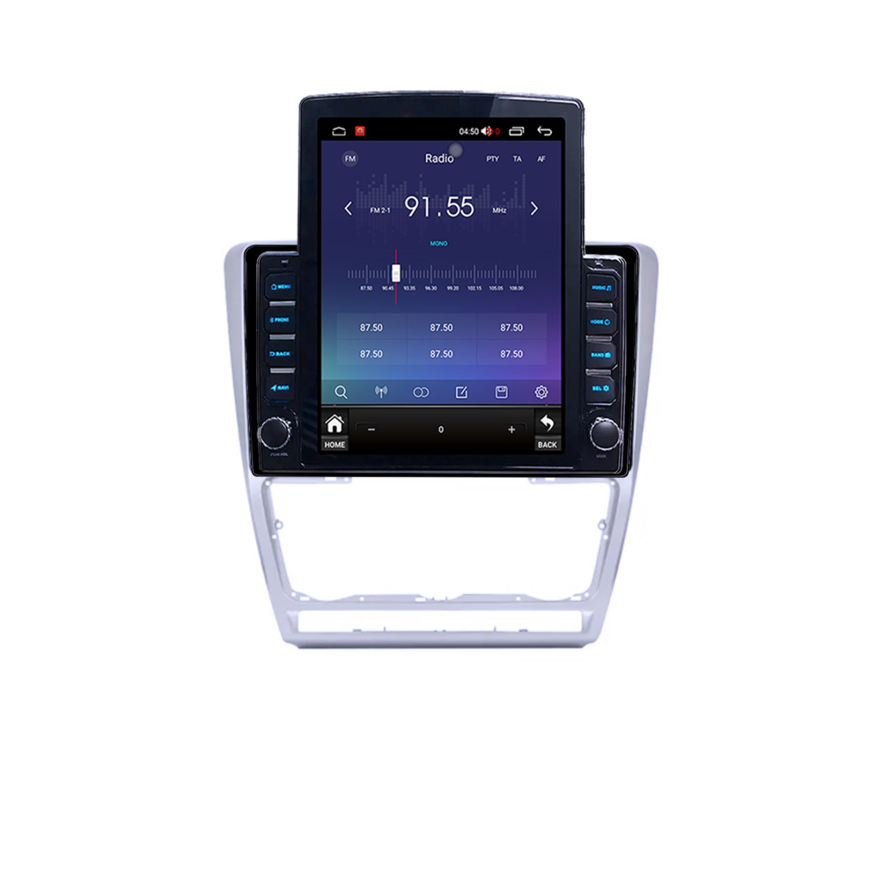 Navigatie Dedicata Skoda Octavia 2004-2013 Tesla Style, 2GB RAM 32 GB ROM, Quadcore, ANDROID 10+,Carplay&Android Auto, 9.7 inch, Internet, Aplicatii, Waze, GPS [2]