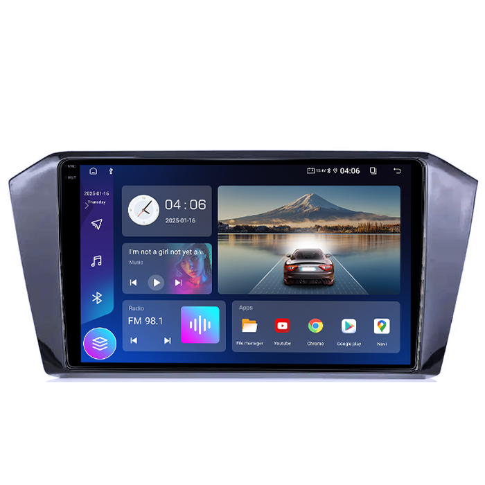 Navigatie dedicata VW Passat B8 2015-2018, 4GB RAM 64GB ROM, Quad Core, Display 10" QLED 1K, Carplay, Android 14, Bluetooth, Magazin Play, Suport Camere AHD [2]