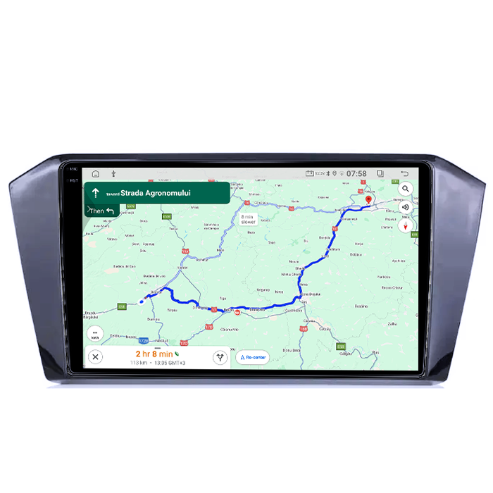 Navigatie dedicata VW Passat B8 2015-2018, 4GB RAM 64GB ROM, Quad Core, Display 10" QLED 1K, Carplay, Android 14, Bluetooth, Magazin Play, Suport Camere AHD [5]