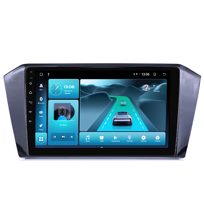 Navigatie dedicata VW Passat B8 ( 2015 - 2018 ), 8GB RAM 128GB ROM, Octacore, Platforma TS18, Android 14, Display QLED 10.1”, Suporta camera 360º, DSP, Carplay&Android Auto, SIM 4G, Ventilator Activ [4]