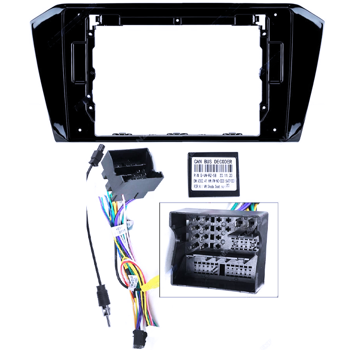 Navigatie dedicata VW Passat B8 Magotan,Tesla Style, ANDROID 13, 10 inch , 4GB RAM 64GB ROM, Internet, Aplicatii, Waze, GPS [4]