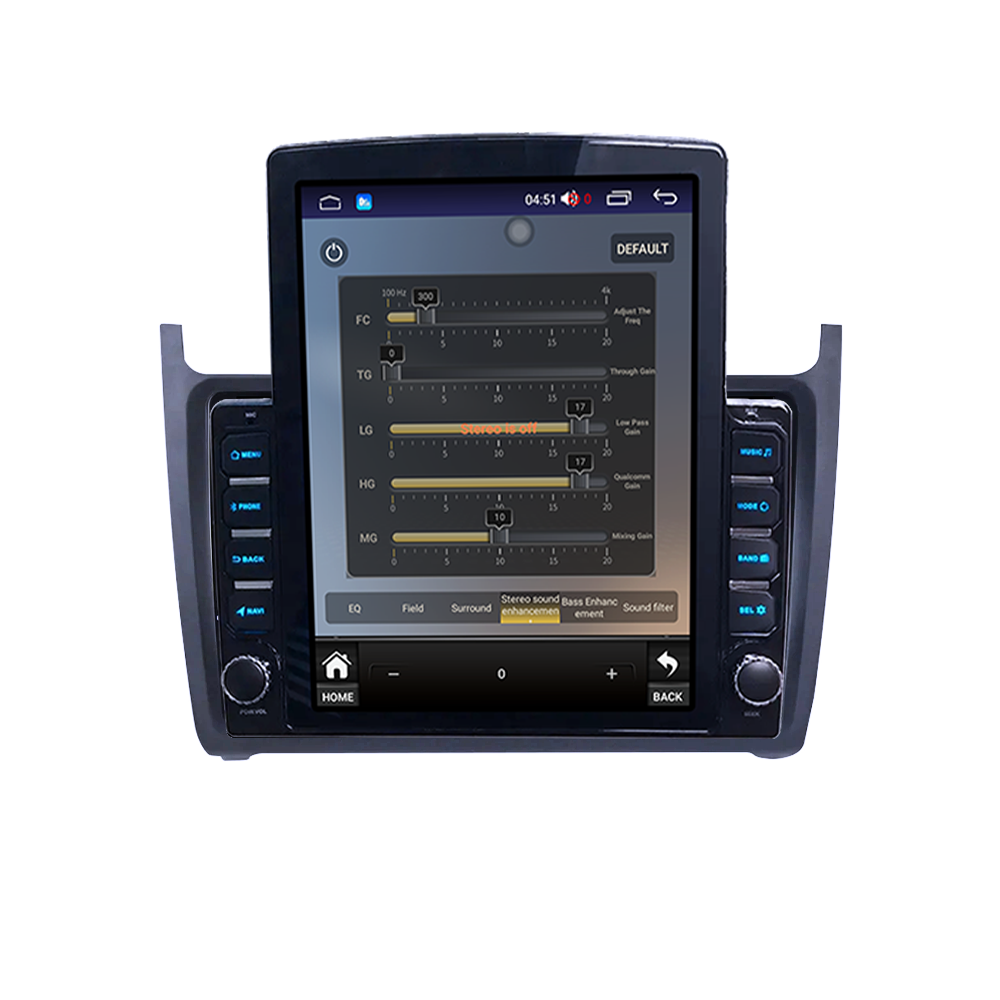 Navigatie dedicata VW, Polo, Golf, Passat, Tesla Style, ANDROID 13, 9 inch , 4GB RAM 64GB ROM, Quadcore, Internet, Aplicatii, Waze, GPS [3]