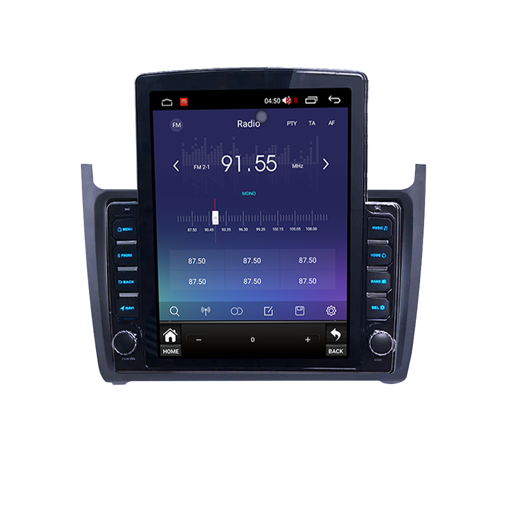 Navigatie dedicata VW, Polo, Golf, Passat, Tesla Style, ANDROID 13, 9 inch , 4GB RAM 64GB ROM, Quadcore, Internet, Aplicatii, Waze, GPS [2]