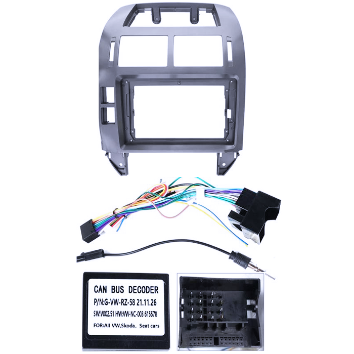 Navigatie dedicata VW Polo Mk4 2004-2009, Tesla Style, ANDROID 13, 10 inch , 4GB RAM 64GB ROM, Internet, Aplicatii, Waze, GPS [5]