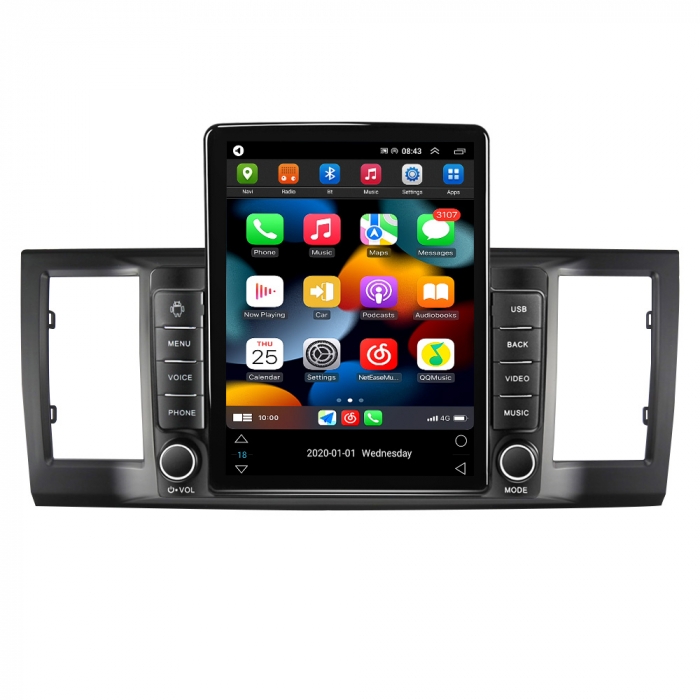 Navigatie dedicata VW T6 2016-2019,Tesla Style, ANDROID 13,Carplay&Android Auto, 10 inch , 8+128GB, Internet, Aplicatii, Waze, GPS [2]
