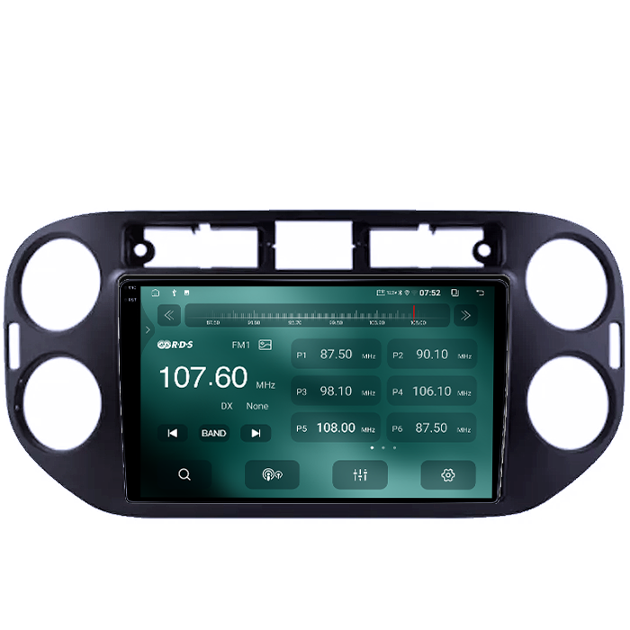 Navigatie dedicata VW Tiguan 2007-2016, Golf 5/6, 4GB RAM 64GB ROM, Procesor Qualcomm Octacore, Android 14, Rezolutie 2K, Display QLED 9", DSP, Carplay&Android Auto, SIM 4G [4]