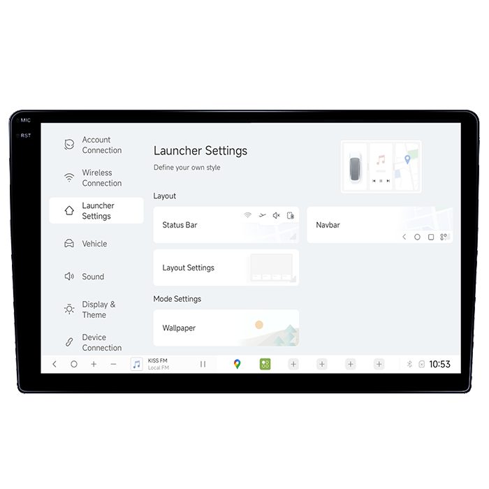 Navigatie Dedicata VW Touareg 2003-2010 DUDU3, 4GB RAM 64GB ROM, Octacore, Platforma 8581, Android, Display QLED 9", DSP, Carplay&AndroidAuto [4]