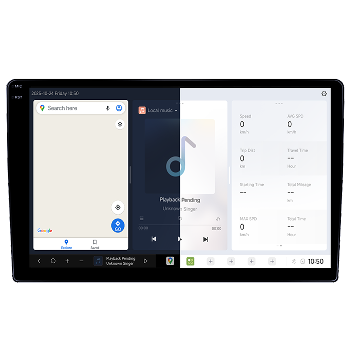 Navigatie Dedicata VW Touareg 2003-2010 DUDU3, 4GB RAM 64GB ROM, Octacore, Platforma 8581, Android, Display QLED 9", DSP, Carplay&AndroidAuto [5]