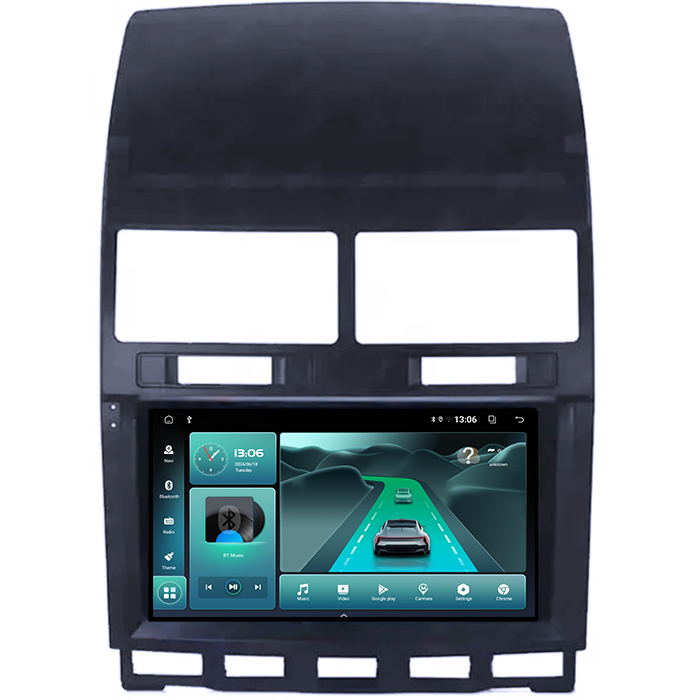 Navigatie dedicata VW Touareg 2002-2010, 8GB RAM 128GB ROM, Octacore, Platforma TS18, Android 14, Display QLED 9”, Suporta camera 360º, DSP, Carplay&Android Auto, SIM 4G, Ventilator Activ [2]