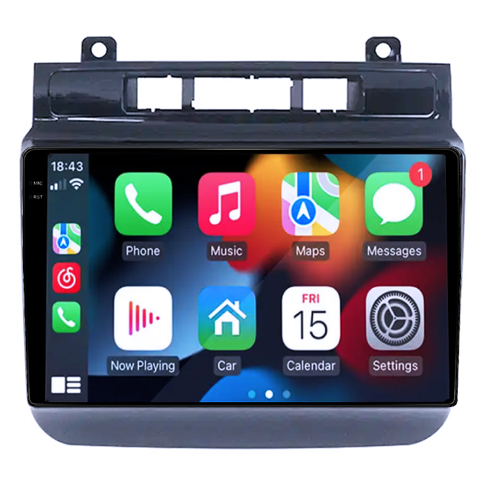 Navigatie dedicata VW Touareg 2012-2017, 12GB RAM 256GB ROM, Android 14, Rezolutie 2K, Display QLED, 9", DSP, Carplay, Android Auto, Internet, Youtube, Waze, Wi Fi, USB [2]