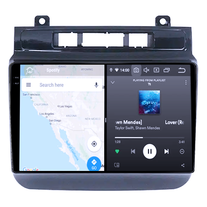 Navigatie dedicata VW Touareg 2012-2017, 12GB RAM 256GB ROM, Android 14, Rezolutie 2K, Display QLED, 9", DSP, Carplay, Android Auto, Internet, Youtube, Waze, Wi Fi, USB [4]